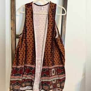 Bohemian Sleeveless Vest